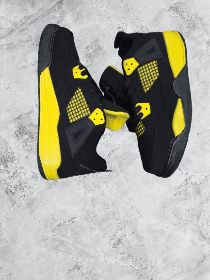 Retro 4 Thunder Yellow